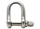 Talamex - 316 Stainless Forged D Shackle - 13mm